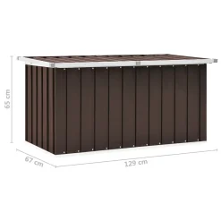 VidaXL Gartenbox Braun 129 X 67 X 65 Cm -Garten- & Gewächshäuser Geschäft bb22e4b5727e6744423a8d5556409916