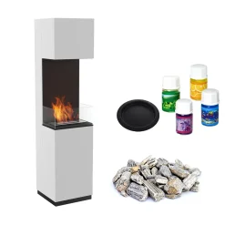 Kratki Portal Biokamin SIERRA Verglasung Set GESCHENKE