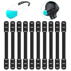 Jormftte 10 Stücke Maskenhalter Maskenhalterung Hinterkopf Maske Ohrhaken Masken Verlängerung Silikon Zum Verlängern Von Masken,Schmerzen Erleichtert Für Erwachsene Und Kinder