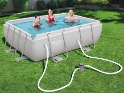 Bestway Power Steel Swimmingpool-Set Rechteckig 282×196×84 Cm 56629 -Garten- & Gewächshäuser Geschäft bb6bebde99f031bf8e65aae2bd22714d
