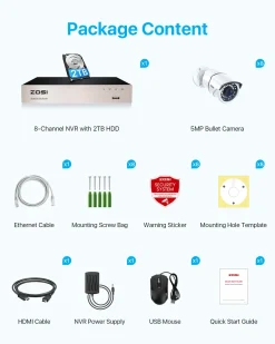 ZOSI 8CH 2K 5MP POE Überwachungskamea Set, 8X Netzwerk IP Kamera Überwachung Aussen Set Mit 2TB Festplatte, Bewegungserkennung, IR Nachtsicht 16 ZOSI 8CH 2K 5MP POE Überwachungskamea Set, 8X Netzwerk IP Kamera Überwachung Aussen Set Mit 2TB Festplatte, Bewegungserkennung, IR Nachtsicht -Garten- & Gewächshäuser Geschäft bbaff784a43e0e36cec831ad8cbf24e6