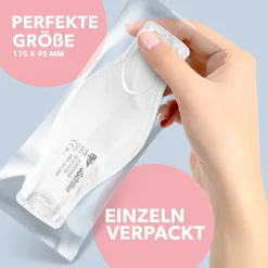 West & East GmbH Björn&Schiller FFP2 Masken Einzeln Verpackt, 20 Stück, Germany, Atemschutzmaske Weiß 3-lagig CE 2233 , Schutzmasken Medizinisch, Atmungsaktive Einwegmaske, Mundschutz & Nasenschutz 12 West & East GmbH Björn&Schiller FFP2 Masken Einzeln Verpackt, 20 Stück, Germany, Atemschutzmaske Weiß 3-lagig CE 2233 , Schutzmasken Medizinisch, Atmungsaktive Einwegmaske, Mundschutz & Nasenschutz -Garten- & Gewächshäuser Geschäft bbd753b973388538491637ca3835a8e6
