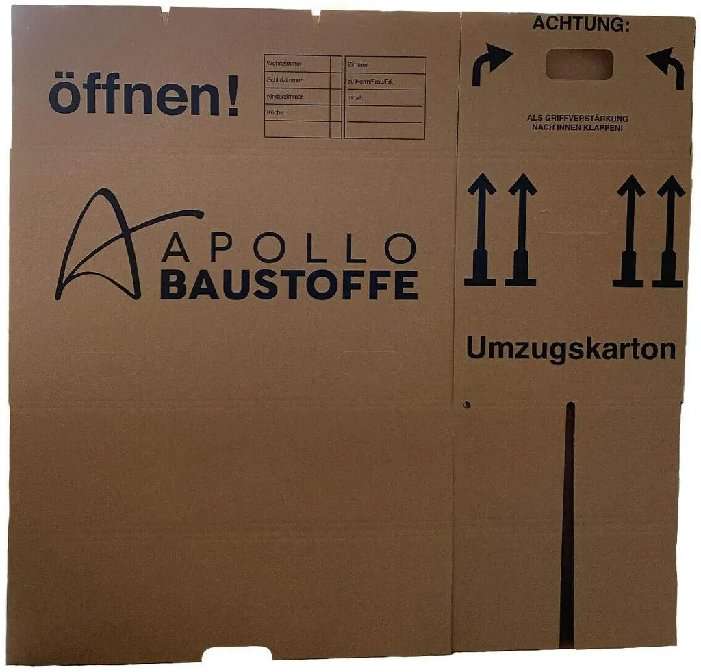 10 Umzugskartons Karton Movingbox, Stabil, 2-wellig, Bis 40 Kg Belastbar, Doppelter Boden, 3-fache Griffverstärkung, Marke As-kartons, 600x330x340mm 6 10 Umzugskartons Karton Movingbox, Stabil, 2-wellig, Bis 40 Kg Belastbar, Doppelter Boden, 3-fache Griffverstärkung, Marke As-kartons, 600x330x340mm – Bild 6