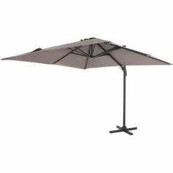 SIENA GARDEN California N+ Ampelschirm Anthrazit/taupe 250x250cm L87433