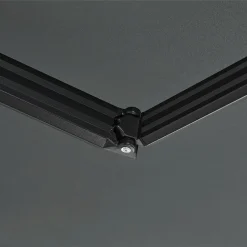 Juskys Markise 350 X 300 Cm - Beschattung Terrasse & Balkon - Gelenkarmmarkise Mit Kurbel & Halterung - Sonnenschutz Balkonmarkise Gelenkmarkise Grau -Garten- & Gewächshäuser Geschäft bbec19edc385e38692c465d14c5d6418