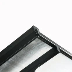 Westmann Aluminium Terassenüberdachung Mit Doppelstegplatten "Bruce" Schwarz 556 X 300 X 225-270 Cm (L X B X H) -Garten- & Gewächshäuser Geschäft bbefeb3cf67331b94609604528aef3d3