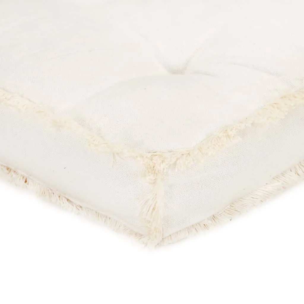 VidaXL Palettensofa-Kissen Beige 120x40x7 Cm 5 VidaXL Palettensofa-Kissen Beige 120x40x7 Cm – Bild 5