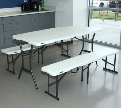 Lifetime Kunststoff Bierzeltgarnitur 3-teilig | Weiß | 183x70x74 Cm -Garten- & Gewächshäuser Geschäft bc3108a91be8bd0867df6d28dd6f85ce