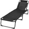 Countryside® 3-Bein-Liege Gummizug Campingliege Sonnenliege Gartenliege Strandliege