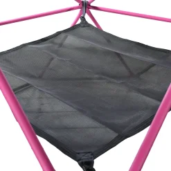 Merax 8FT Klettergerüst Ø 244cm Kletterkuppel Kinder Kletterleiter, Klettergerüst Mit Hängematte, 375 Kg Belastbar, Rosa-Schwarz -Garten- & Gewächshäuser Geschäft bc922ba92a8fec5bb66d1a39c7ddbe3b