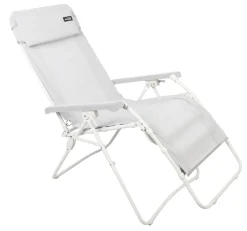 WESTFIELD® Relaxliege Basic Hellgrau Textil Belastbar Bis 140kg