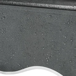 Juskys Markise 350 X 300 Cm - Beschattung Terrasse & Balkon - Gelenkarmmarkise Mit Kurbel & Halterung - Sonnenschutz Balkonmarkise Gelenkmarkise Grau -Garten- & Gewächshäuser Geschäft bd6b737cba09311ab248acedb90e362f