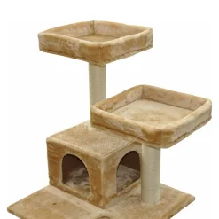 Nanook Kratzbaum Findus Beige 138 X 60 X 60 Cm -Garten- & Gewächshäuser Geschäft bd90447da97290f77b6ed4fac173ebd5