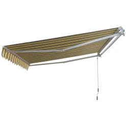 Outsunny Markise Gelenkarmmarkise Sonnenschutz Handkurbel Balkon Alu Gelb+Grau 3,5x2,5m 18 Outsunny Markise Gelenkarmmarkise Sonnenschutz Handkurbel Balkon Alu Gelb+Grau 3,5x2,5m -Garten- & Gewächshäuser Geschäft bd93c2f145cf0b88a62ce13a039cea3d