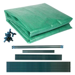 EINFEBEN Foliengewächshaus Gewächshäuser Treibhaus Tomatenhaus Pflanzenhaus Grün 200*80*170CM -Garten- & Gewächshäuser Geschäft be793689700942552da6df86c28d5f7f