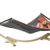Amazonas Hängematte American Dream Set Grey - Liegefläche 200 X 120 Cm, Grau; AZ-6010130