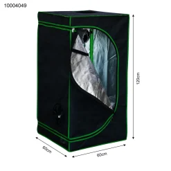 Mucola Gewächshaus Pflanzenzelt Growbox 60x60x120 Cm Schwarz Grün Indoor Pflanzenzelt Zuchtzelt Growroom Zuchtschrank Darkroom Grow Tent Frühbeet Zimmergewächshaus Growschrank -Garten- & Gewächshäuser Geschäft be98c893143ea57070f46dc884b2efcc