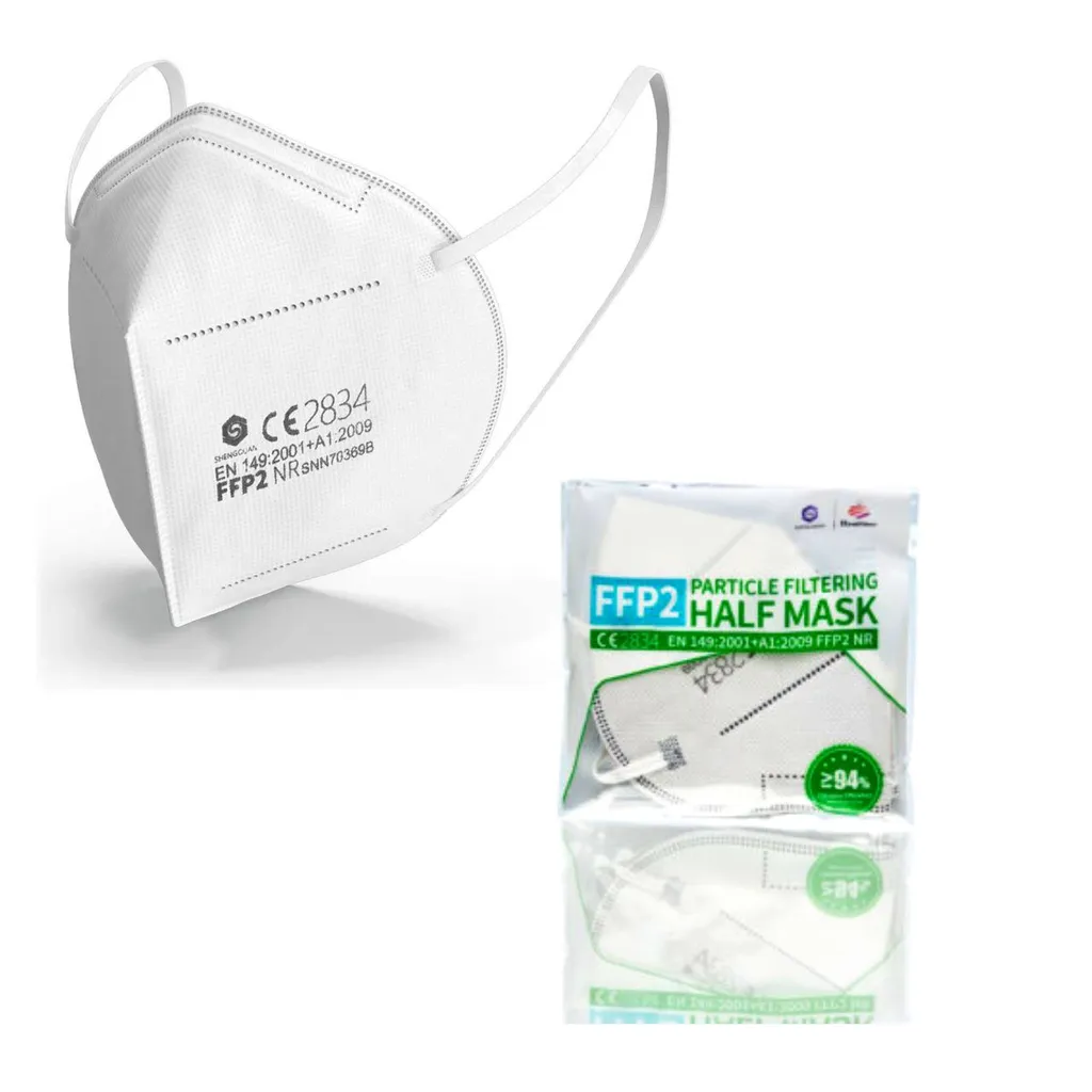 Shandong Shengquan New Materials TINOS® 40X FFP2 NR EN149:2001 Mundschutz Maske Einzel Verpackt CE 2834 Atemschutzmaske Gesicht Mund-Nasenschutz Shengquan 7 Shandong Shengquan New Materials TINOS® 40X FFP2 NR EN149:2001 Mundschutz Maske Einzel Verpackt CE 2834 Atemschutzmaske Gesicht Mund-Nasenschutz Shengquan – Bild 7