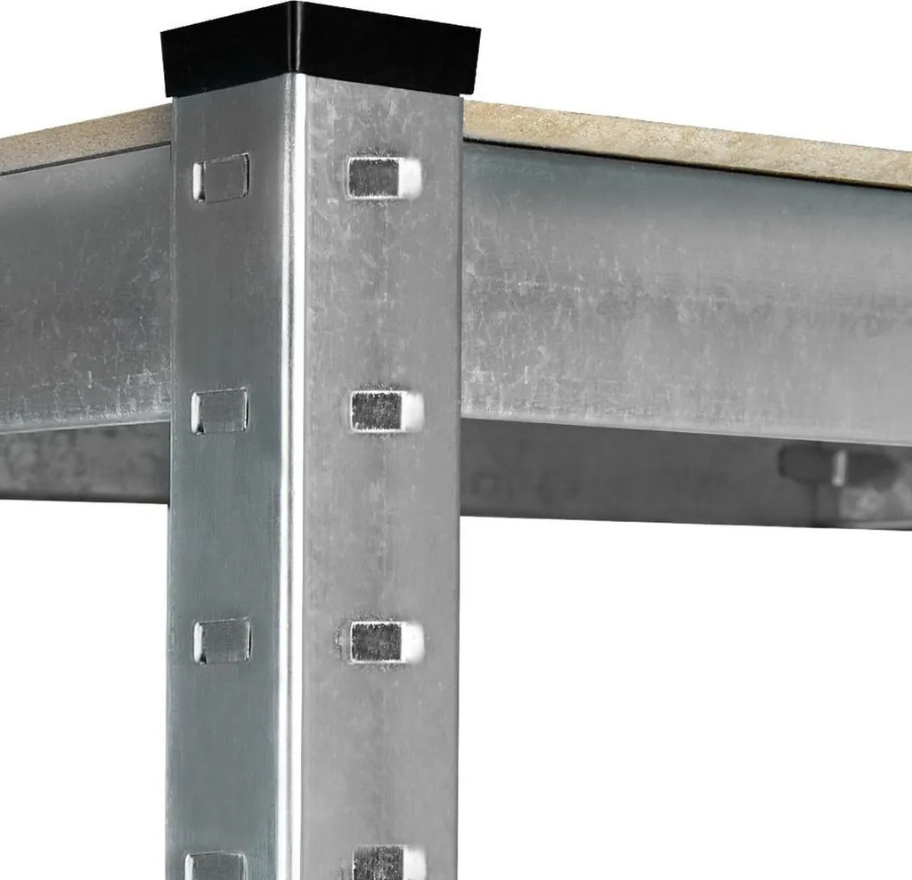 Monzana Schwerlastregal Kellerregal Steckregal Werkstattregal Lagerregal Regal, Model:2x 5 Böden - 180x90x40cm 13 Monzana Schwerlastregal Kellerregal Steckregal Werkstattregal Lagerregal Regal, Model:2x 5 Böden - 180x90x40cm – Bild 13