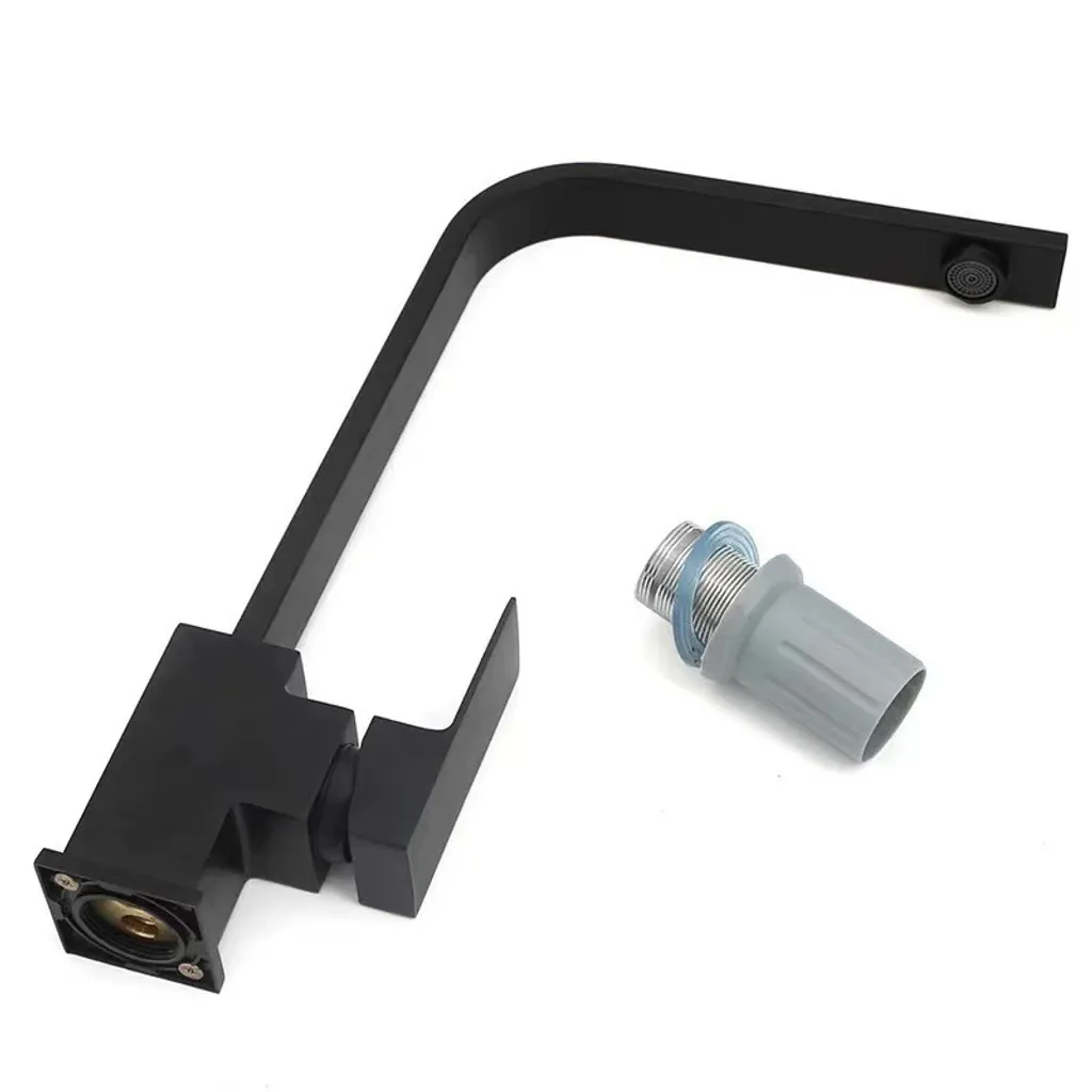 F-Beast 360° Küchenarmatur Mit 60cm Schläuche Quadratische Mischbatterie Trink Wasserhahn Küche Wasserfilter Armatur Schwarz Edelstahl Bad Spülbecke 10 F-Beast 360° Küchenarmatur Mit 60cm Schläuche Quadratische Mischbatterie Trink Wasserhahn Küche Wasserfilter Armatur Schwarz Edelstahl Bad Spülbecke – Bild 10
