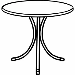 SIEGER Gartentisch / Bistrotisch Rund Ø 60 Cm Weiß Stahl -Garten- & Gewächshäuser Geschäft c05ae43cfb9e083c5cc9ecad0506be75