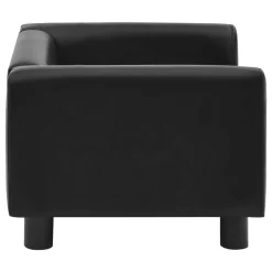 VidaXL Hundesofa Schwarz 60x43x30 Cm Plüsch Und Kunstleder -Garten- & Gewächshäuser Geschäft c08d3cfc36502f3f2eed7696993881d3