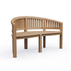 KMH® TEAK 3-sitzer Bananenbank