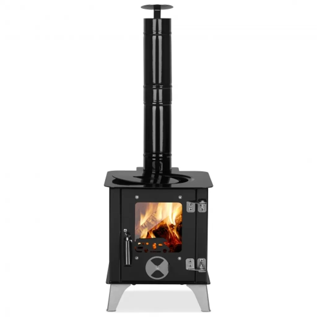 ECOfoxx Garten-Ofen "Tiny" Mit Herdplatte, Zeltofen, Terrassenofen, Camping, Outdoor-Kamin 3 ECOfoxx Garten-Ofen "Tiny" Mit Herdplatte, Zeltofen, Terrassenofen, Camping, Outdoor-Kamin – Bild 3