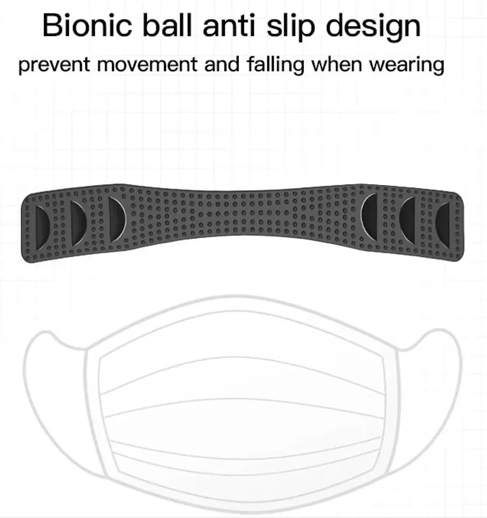 Shiwei 6 Stück Maskenhalter Halterung Maskenverlängerung Maskenband Mundschutz Halter Masken Halter Ohrenschoner Schwarz 5 Shiwei 6 Stück Maskenhalter Halterung Maskenverlängerung Maskenband Mundschutz Halter Masken Halter Ohrenschoner Schwarz – Bild 5