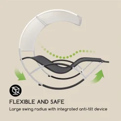 Blumfeldt The Big Easy Ergonomische Schaukelliege - Schwingliege , Gartenliege , Liegefläche Für 2 Personen , Wasserdichtes, Abnehmbares Dach , Stahl-Rahmen , Drinnen/Draußen , Wetterfest , Silber 7 Blumfeldt The Big Easy Ergonomische Schaukelliege - Schwingliege , Gartenliege , Liegefläche Für 2 Personen , Wasserdichtes, Abnehmbares Dach , Stahl-Rahmen , Drinnen/Draußen , Wetterfest , Silber -Garten- & Gewächshäuser Geschäft c127ace9ad02d056a028c13667ad4430