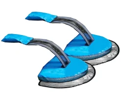 Loxis 2er-Set Rettungsrampe Für Pool Und Teich, Poolzubehör, Rampe Für Tiere, Ausstiegshilfe, Blau