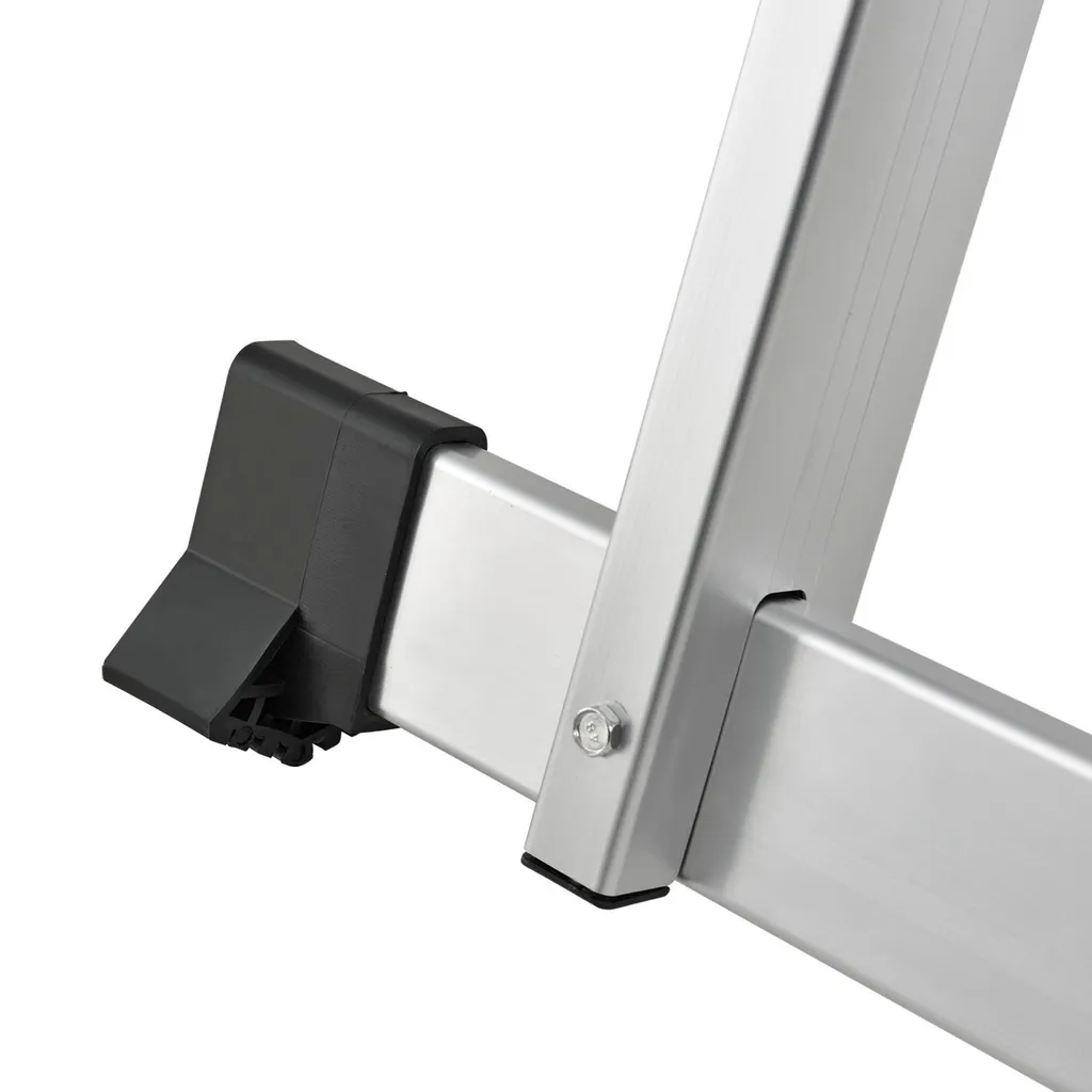 Juskys Aluminium Multifunktionsleiter 4x4 Stufen - 4,7 M Länge Klappbar – Leiter 4-teilig Bis 150 Kg - Gelenkleiter Klappleiter Stehleiter Aluleiter 10 Juskys Aluminium Multifunktionsleiter 4x4 Stufen - 4,7 M Länge Klappbar – Leiter 4-teilig Bis 150 Kg - Gelenkleiter Klappleiter Stehleiter Aluleiter – Bild 10