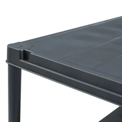 VidaXL Lagerregal Schwarz 125 Kg 60 X 30 X 180 Cm Kunststoff -Garten- & Gewächshäuser Geschäft c17fbed50a99bd2b3e589713dd234423