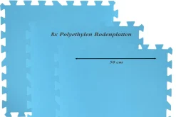 Bestway PE Poolmatten Schutzboden 9er Pack 50 X 50 Cm Blau -Garten- & Gewächshäuser Geschäft c1a7af3dff2b502a56b154205449158e