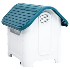 VidaXL Hundehütte Blau 59x75x66 Cm Polypropylen -Garten- & Gewächshäuser Geschäft c231c6ff91ae1319c8e9e37a8488b938