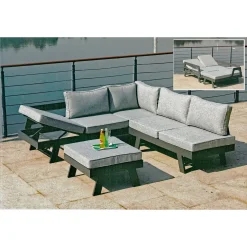 Garden Pleasure Alu Lounge Set 3tlg. Sitzgruppe Sitzgarnitur Gartengarnitur Möbel Garten Sofa -Garten- & Gewächshäuser Geschäft c240d9dbdca84b750ac9d5c4c9fdc4cb