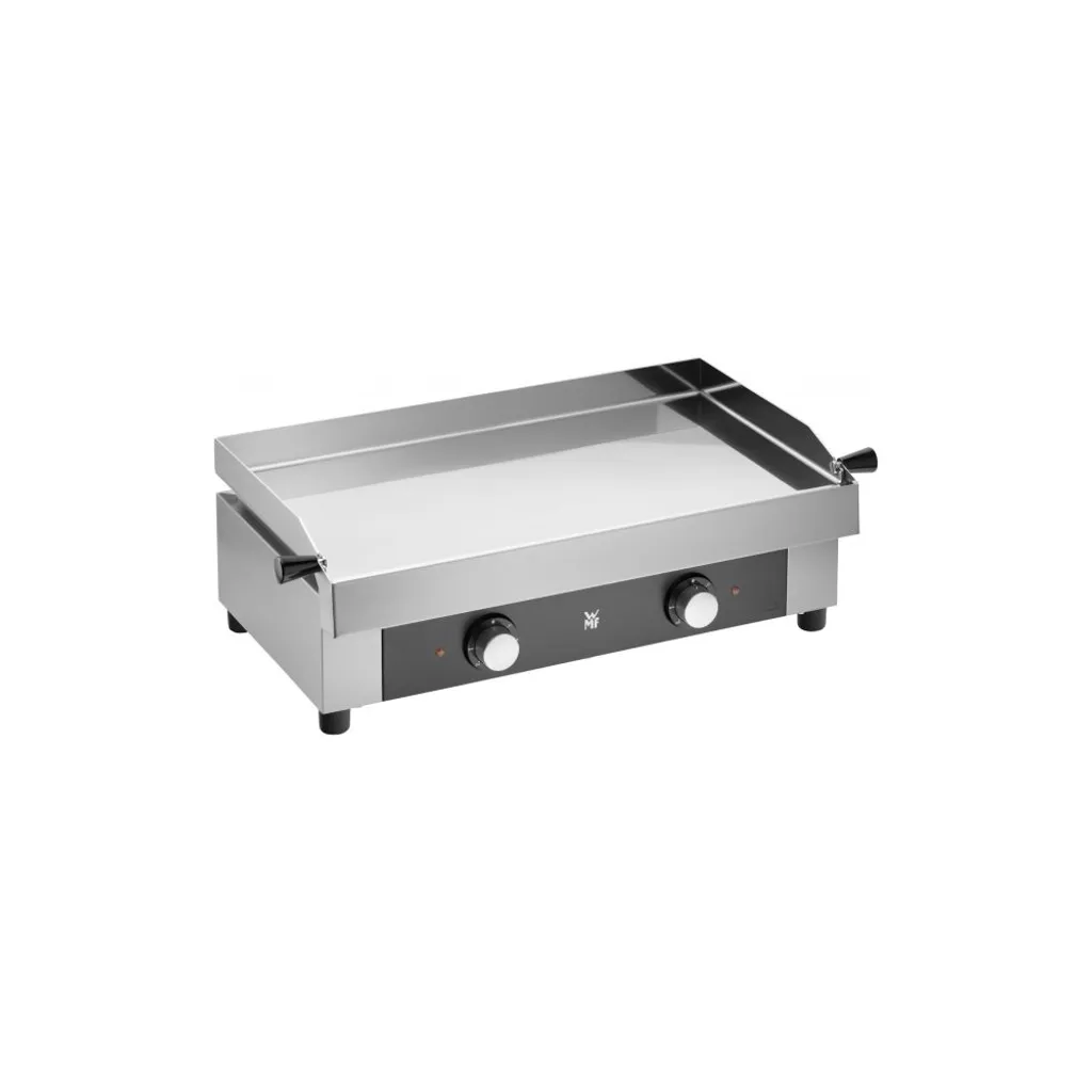 WMF Profi Plus Plancha Grill 74x38 Cm, Teppanyaki Grill, Elektrogrill Für Balkon, Tischgrill Mit Edelstahl Grillplatte, Bis 300°C, 2 Kochzonen, 3200W 1 WMF Profi Plus Plancha Grill 74x38 Cm, Teppanyaki Grill, Elektrogrill Für Balkon, Tischgrill Mit Edelstahl Grillplatte, Bis 300°C, 2 Kochzonen, 3200W