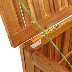 VidaXL Garten-Aufbewahrungsbox 113x50x58 Cm Massivholz Akazie -Garten- & Gewächshäuser Geschäft c25f3da2deeaa02db94c0f390e57ab96