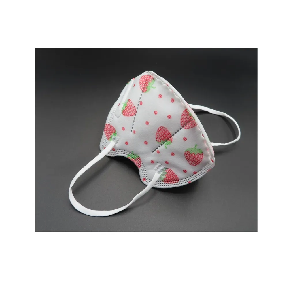 BARBEADOR 20x FFP2 Erbeeren Erdbeere SMALL SIZE Masken Kleine Atemschutzmasken 2 BARBEADOR 20x FFP2 Erbeeren Erdbeere SMALL SIZE Masken Kleine Atemschutzmasken – Bild 2