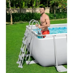 Bestway Power Steel™ Frame Pool Komplett-Set, Eckig 549x274x122 Cm 56466 -Garten- & Gewächshäuser Geschäft c2a3f55a2bdfd995c6def2d4d538dea7 1
