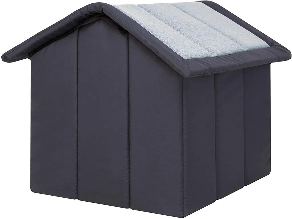 Hobbydog Hundehaus Hundehöhle Hundehütte Stoff INARI Tierhaus Taubegrau Graphit R2: 44 X 38 X 45 Cm 3 Hobbydog Hundehaus Hundehöhle Hundehütte Stoff INARI Tierhaus Taubegrau Graphit R2: 44 X 38 X 45 Cm – Bild 3