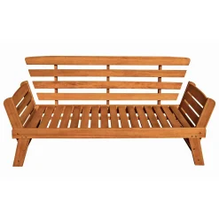 Garden Pleasure Gartenbank + Kissen Couch Sofa Holz Garten Bank Sitzbank Möbel -Garten- & Gewächshäuser Geschäft c348f4ab42fcd304c709170fe9a54515