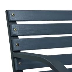 VidaXL Gartenbank 120 Cm Grau Holz -Garten- & Gewächshäuser Geschäft c37e8956c6bf4d6a6a5f7923632c013f