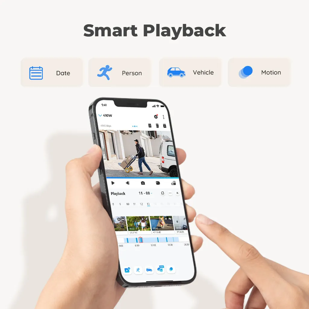 Reolink RLC-410W-AI, 4MP WLAN IP-Überwachungskamera 2,4/5GHz CCTV IP Kamera Outdoor Mit 30m IR Nachtsicht, SD Kartenslot Und Smarte Personen-/Fahrzeugerkennung Und Bewegungserkennung, Fernzugriff, Wasserfest IP66 13 Reolink RLC-410W-AI, 4MP WLAN IP-Überwachungskamera 2,4/5GHz CCTV IP Kamera Outdoor Mit 30m IR Nachtsicht, SD Kartenslot Und Smarte Personen-/Fahrzeugerkennung Und Bewegungserkennung, Fernzugriff, Wasserfest IP66 – Bild 13