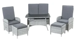 Primaster Dining Lounge Möbelset Peguera Inkl. Sitz- Und Rückenkissen -Garten- & Gewächshäuser Geschäft c40f445901d916d0209baeb77e521ae1