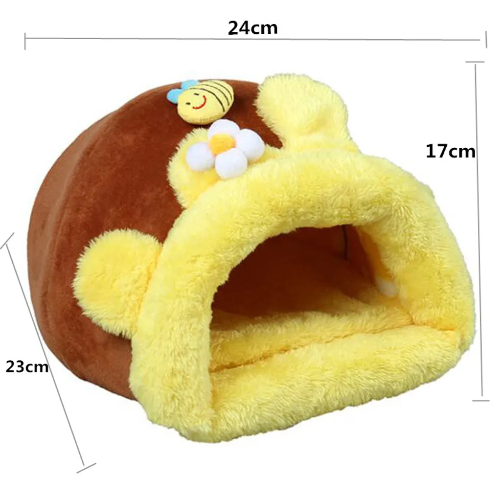 Jormftte Cosanter Weicher Warm Haustier Nest Kuschelhöhle Mit Schöne Muster, Hamstern Meerschweinchen Nest 9 Jormftte Cosanter Weicher Warm Haustier Nest Kuschelhöhle Mit Schöne Muster, Hamstern Meerschweinchen Nest – Bild 9