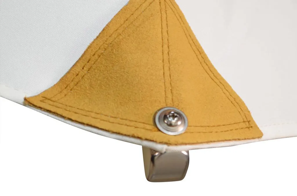 Kai Wiechmann Sonnenschirm Stylischer Balkonschirm Weiß 350 Cm Als Hochwertiger Schattenspender Gartenschirm Aus Holz Mit Windauslass & UPF 50+ 3 Kai Wiechmann Sonnenschirm Stylischer Balkonschirm Weiß 350 Cm Als Hochwertiger Schattenspender Gartenschirm Aus Holz Mit Windauslass & UPF 50+ – Bild 3