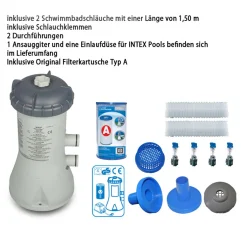 INTEX Kartuschenfilterpumpe 2271 L/h 28604GS -Garten- & Gewächshäuser Geschäft c4441dbbabb660e4729ad5792b61afeb 1