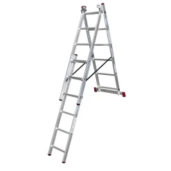KRAUSE Corda VielzweckLeiter Mit Treppenfunktion 3 X 6 Sprossen Arbeitshöhe 4,55m -Garten- & Gewächshäuser Geschäft c4bd3b1af646d3ff2ea679f8b79cba7f