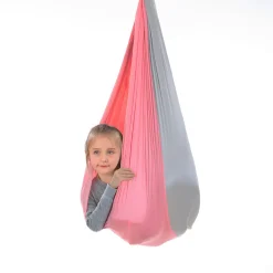 Topchances Kinderschaukel Hängematte, Indoor Therapieschaukel, Kuschelhängematte Für Kinder Mit ADHS, Asperger, Sensorische Integrationstherapie Double Layer Pod Schaukelstuhl -Garten- & Gewächshäuser Geschäft c4c6510d7767417ccad97d6ac80eb024